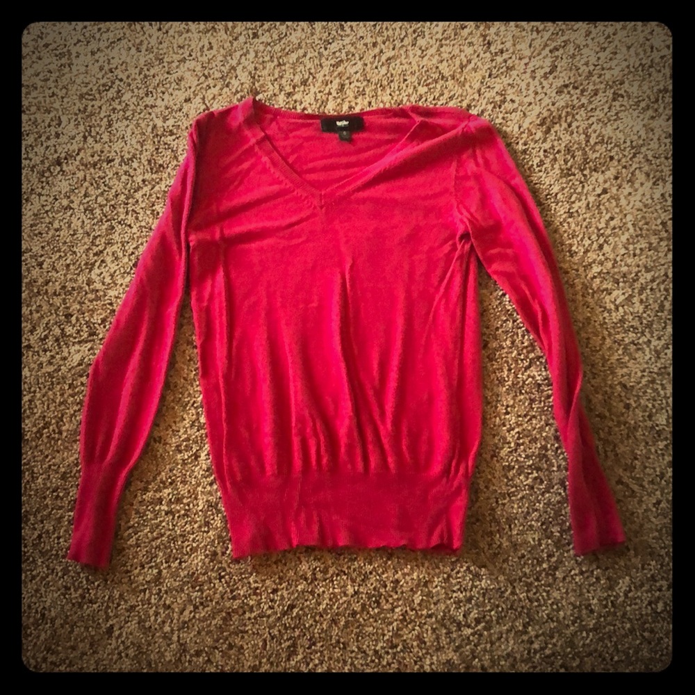 Pink sweater